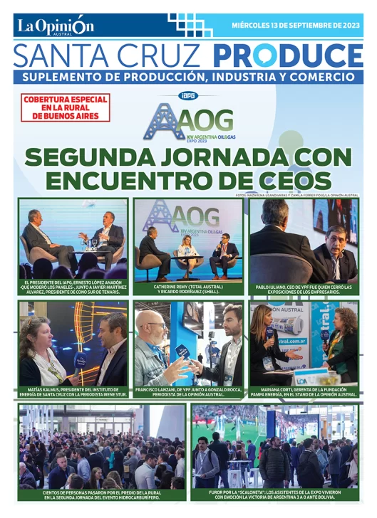 Tapa Especial: Encuentro de CEOs en la segunda jornada de la Expo Argentina Oil & Gas 2023