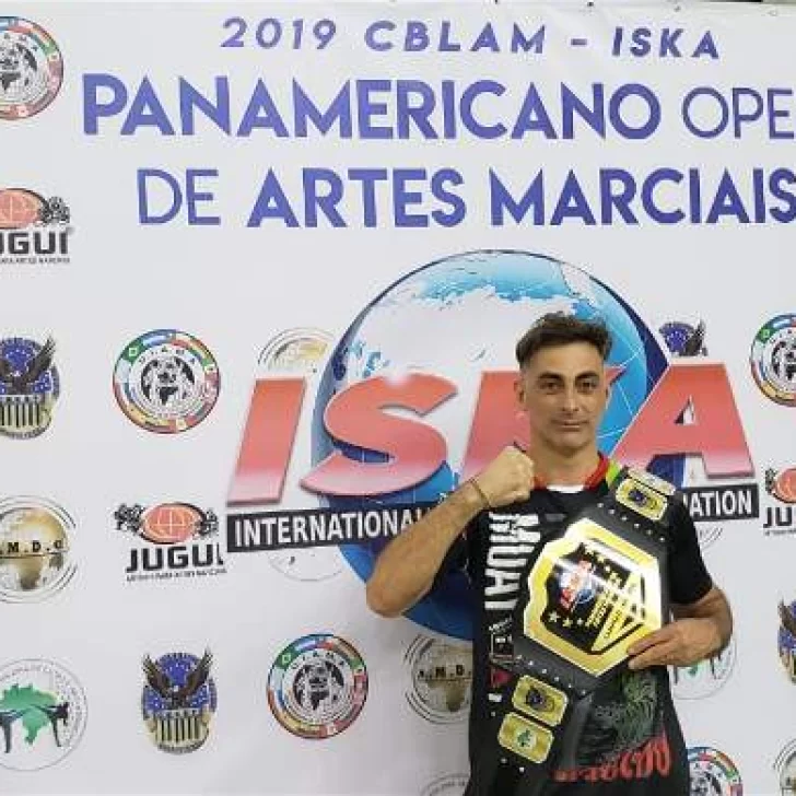 El jefe de seguridad de Cristina fue campeón en Brasil