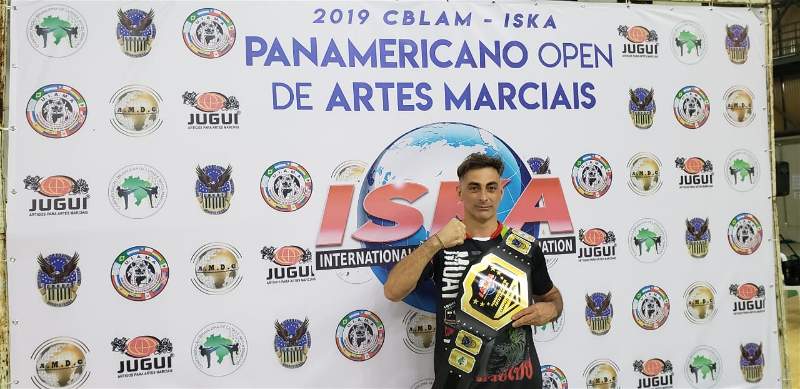 El jefe de seguridad de Cristina fue campeón en Brasil