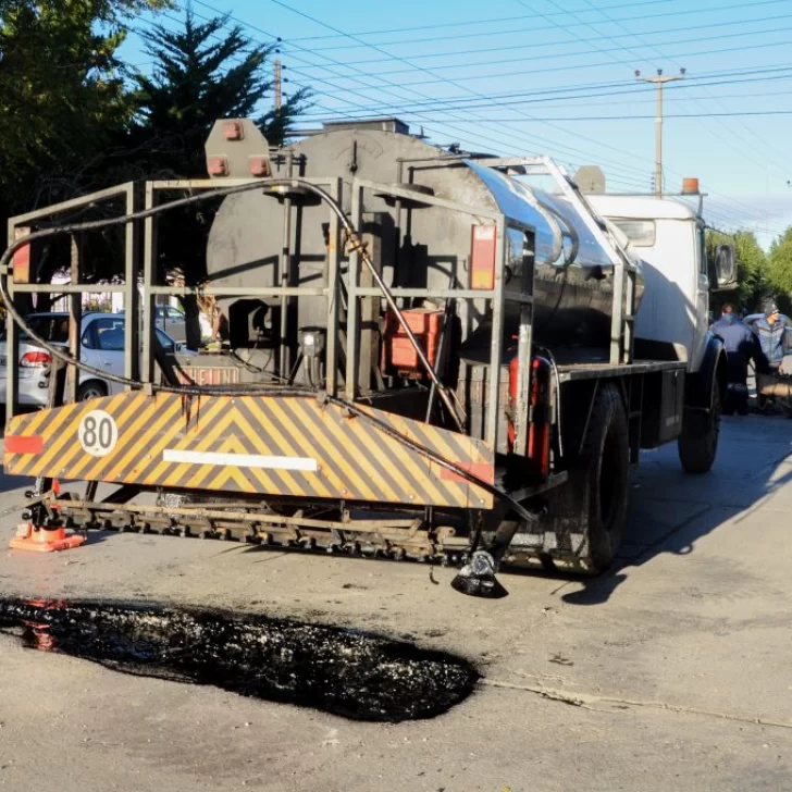 Realizarán tareas de repavimentación de calle Hipólito Yrigoyen