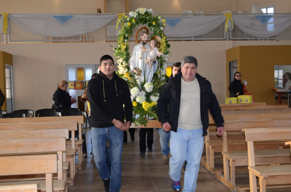 Cómo será el cronograma de misas del Santuario San Cayetano de Río Gallegos