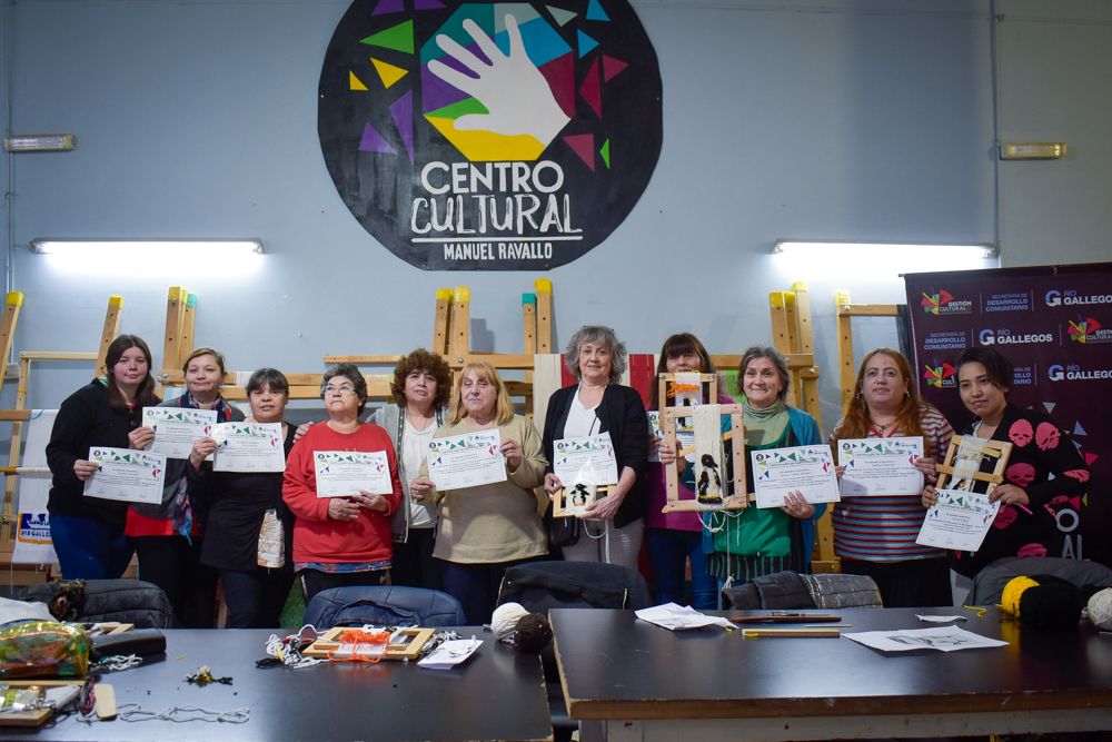 Juana Cadin: “Cualquier persona puede aprender telar mapuche”