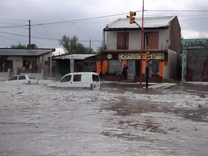 La Pampa: Tormenta de lluvia y granizo causó destrozos en La Pampa y sur de Buenos Aires