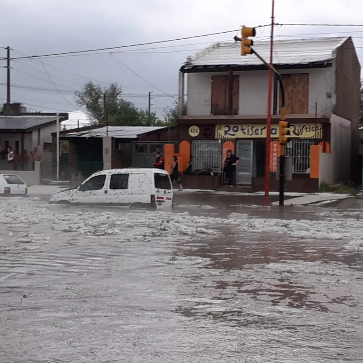 La Pampa: Tormenta de lluvia y granizo causó destrozos en La Pampa y sur de Buenos Aires