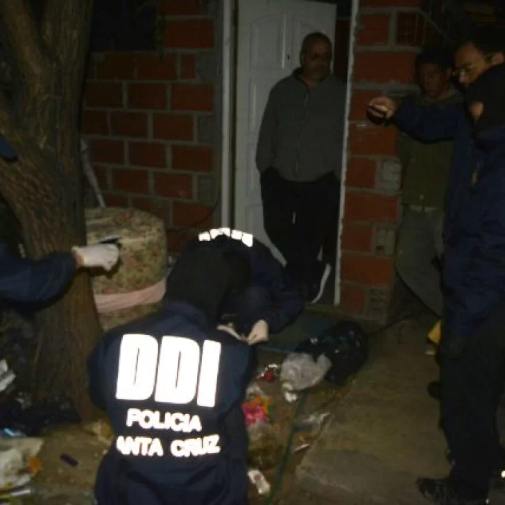 Allanamiento antinarcóticos en Los Antiguos