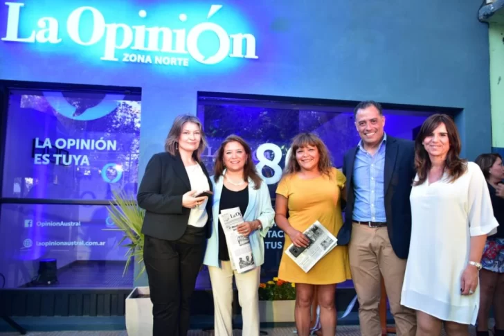 La Opinión Zona Norte inauguró la redacción de Caleta Olivia
