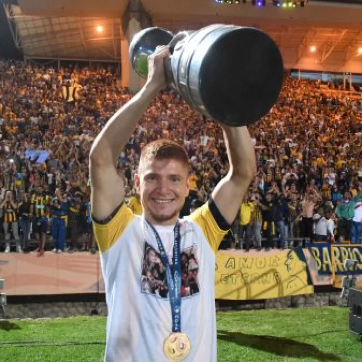 La emoción de el “Colo” Gil por ganar la Copa