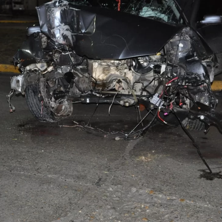 Video: así fue el violento accidente en avenida Balbín