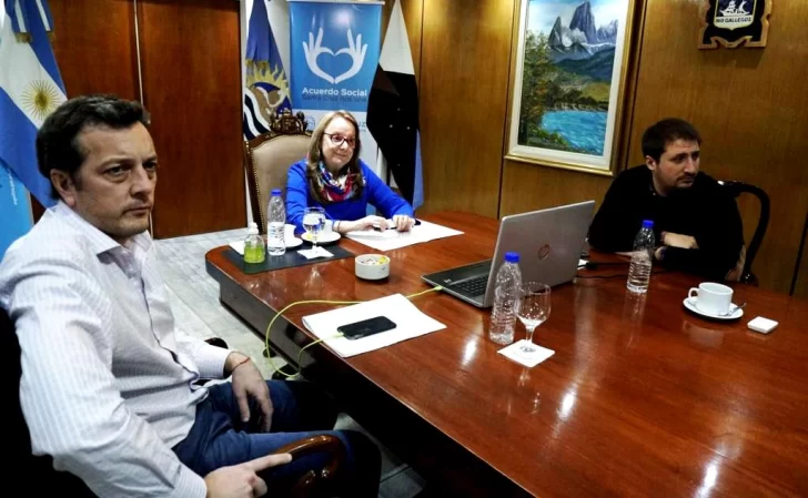 Alicia Kirchner en videoconferencia con Alberto Fernández y gobernadores de todo el país
