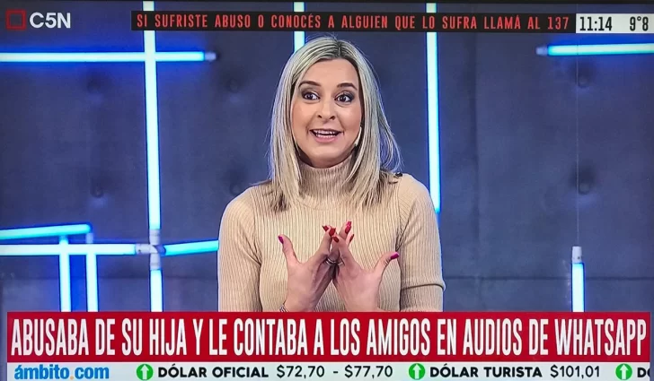 La periodista de C5N Mariela Fernández contó en vivo que fue abusada: “No pude ponerlo en palabras, me daba verguenza”