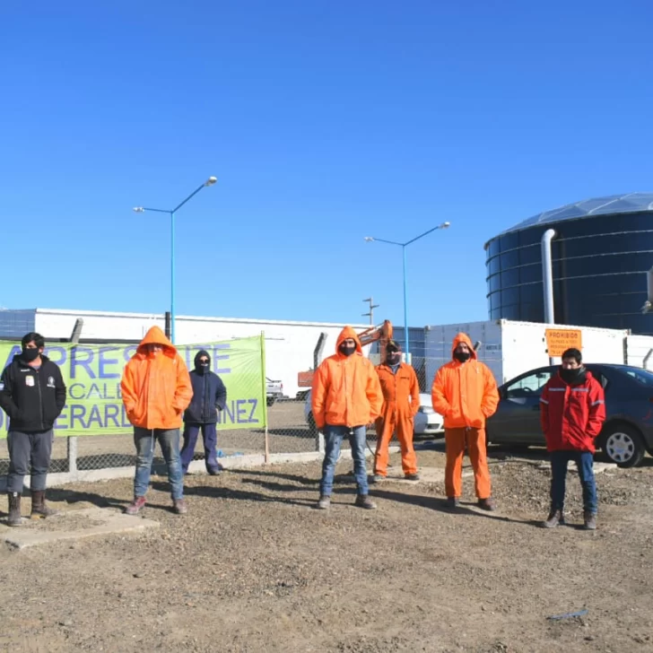 UOCRA bloqueó acceso a la Planta de Ósmosis: exigen cupos para futuros puestos
