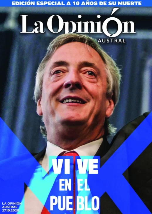 Tapa Edición especial de Néstor Kirchner: Vive en el Pueblo, a 10 años de su muerte