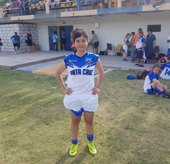 Camila Alsina, futbolista de Las Heras, sueña en grande y volverá a River en febrero