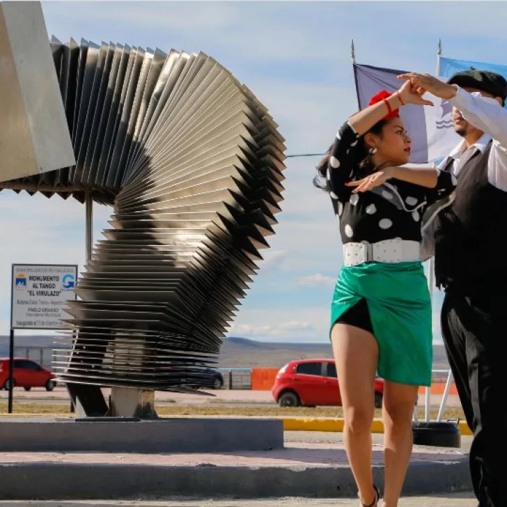 Continúan las tardes de milonga en la costanera de Río Gallegos