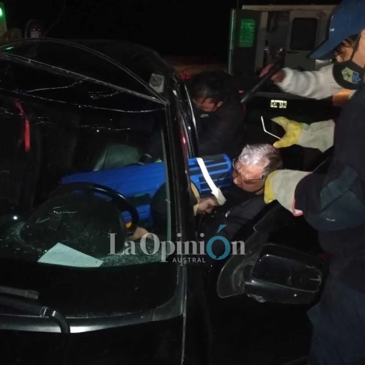 Familia de Mar del Plata protagonizó violento vuelco camino a Tres Lagos en Santa Cruz