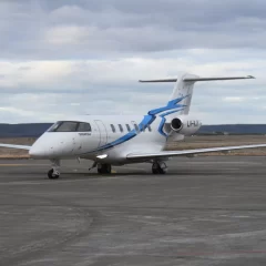 Llegó el nuevo avión sanitario a Río Gallegos