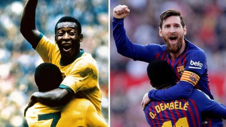 Desde el Santos aseguran que Lionel Messi no superó el récord de Pelé