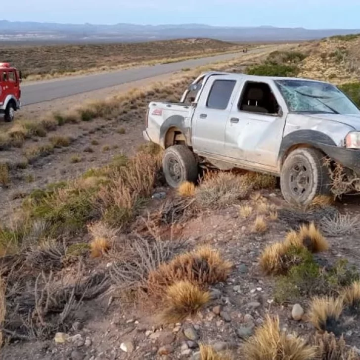 Murió en fatal vuelco el hijo de un intendente de Chubut mientras iba a trabajar en la camioneta de su papá