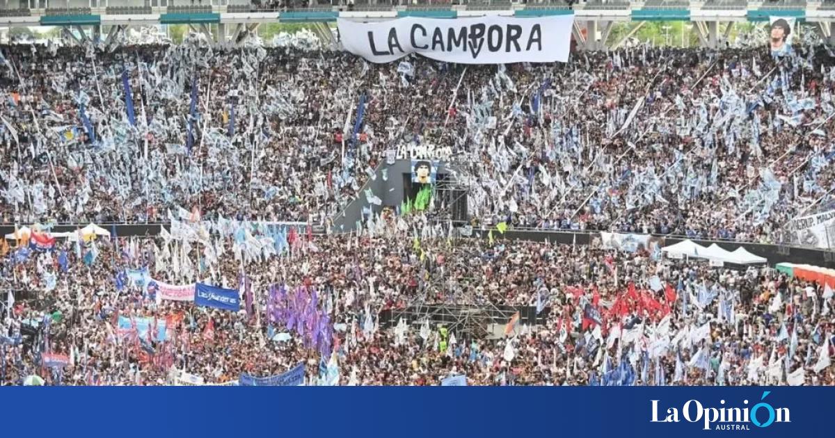 Cristina Fernández de Kirchner habla en La Plata por el Día de la ...