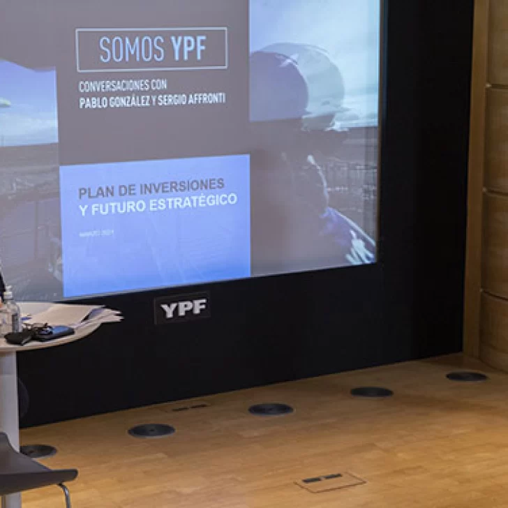 Pablo González y Sergio Affronti presentaron el plan de inversiones de YPF a gobernadores