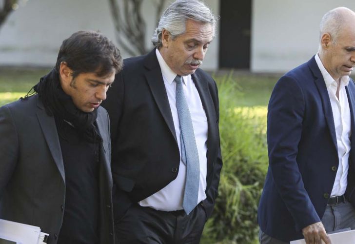 El Presidente analizará junto a Kicillof y Rodríguez Larreta la situación en el AMBA