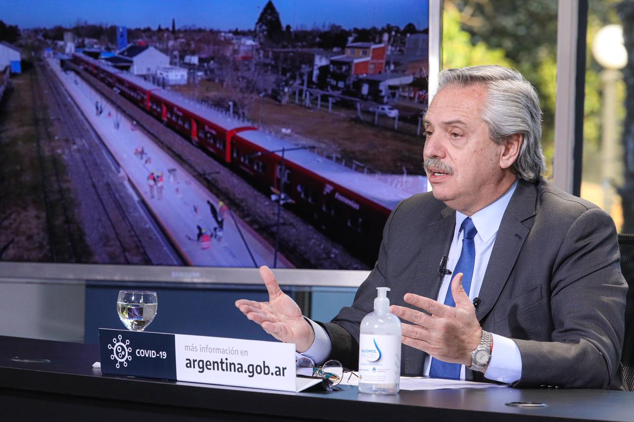 Alberto Fernández anunció convenios de obras ferroviarias para tres municipios bonaerenses