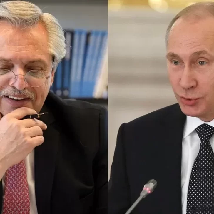 Alberto Fernández habló con Vladimir Putin y plantearon una reunión presencial a futuro