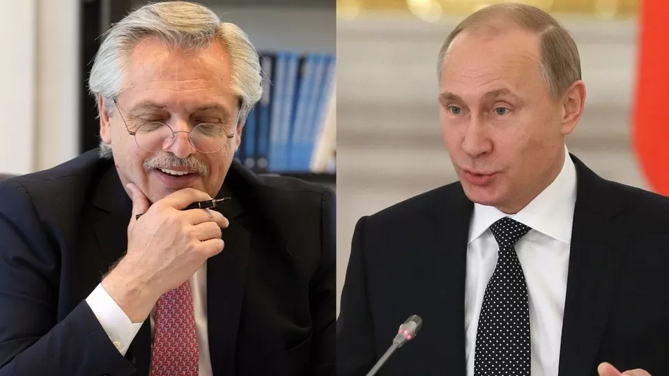 Alberto Fernández habló con Vladimir Putin y plantearon una reunión presencial a futuro