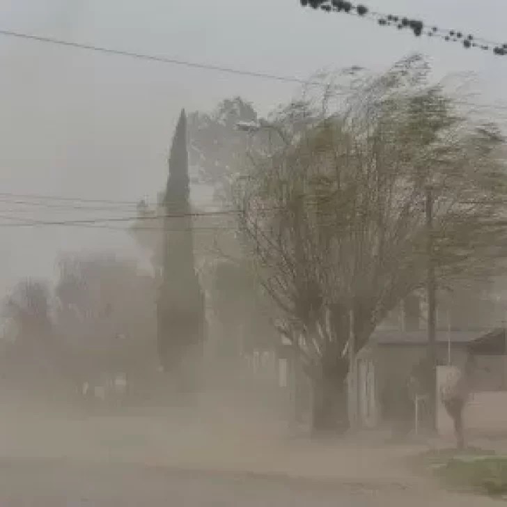 Suspendieron las clases en Comodoro Rivadavia y el norte de Santa Cruz por el temporal de viento