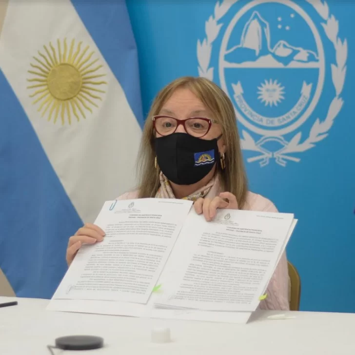 Alicia Kirchner firmó convenio con ENOHSA para la ejecución de 44 obras en Santa Cruz Alicia Kirchner firmó convenio con ENOHSA para la ejecución de 44 obras en Santa Cruz