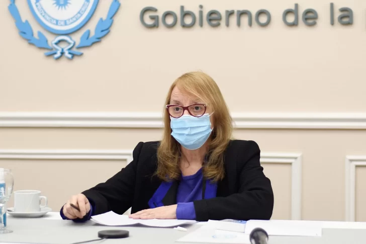 Alicia Kirchner participó de la videoconferencia entre gobernadores y Carla Vizzotti