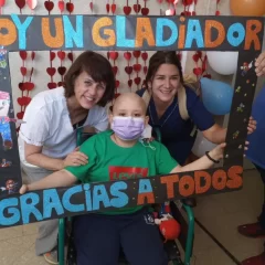 Pequeño guerrero: dieron de alta a Bautista Andrade, el nene que estaba derivado en Buenos Aires por leucemia 