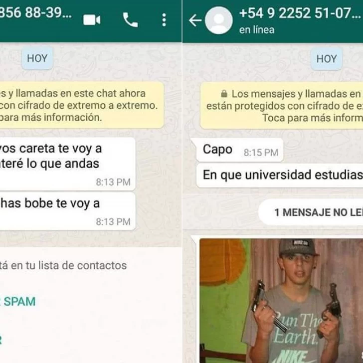 Estudiante denuncia  amenaza de muerte