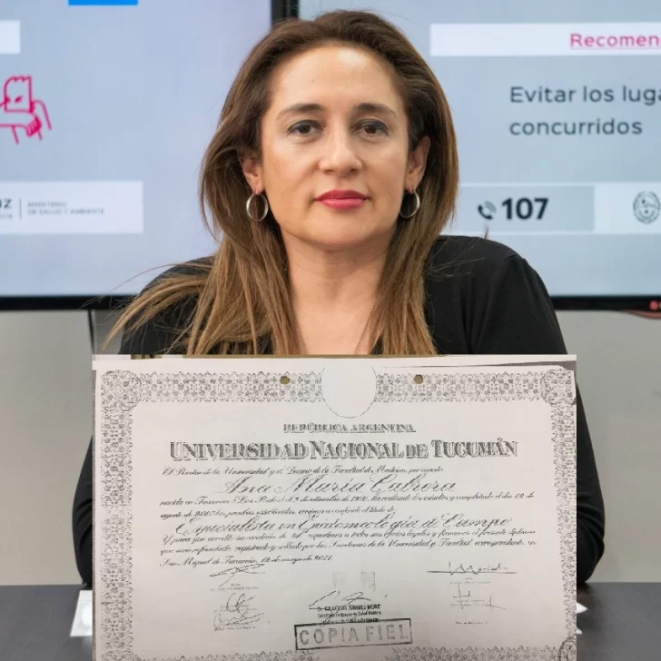 Habló la doctora Ana Cabrera tras ser acusada de no ser epidemióloga: “Es una campaña difamatoria” Habló la doctora Ana Cabrera tras ser acusada de no ser epidemióloga: “Es una campaña difamatoria”