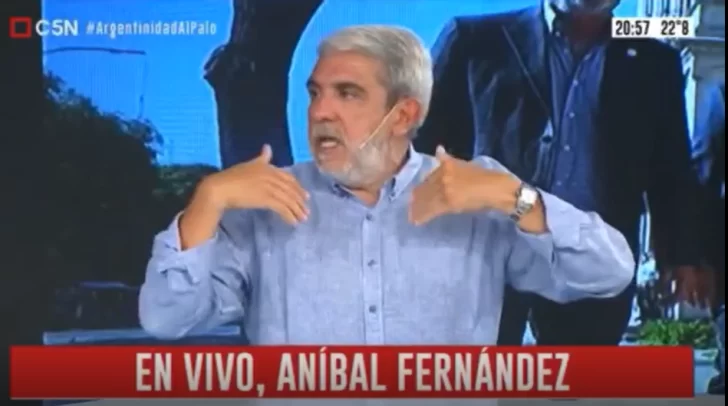 Aníbal Fernández: “El Gobierno está manejando muy bien el tema del maíz”