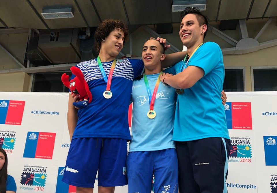 Tomás Bonilla ganó una medalla de plata en natación Tomás Bonilla ganó una medalla de plata en natación
