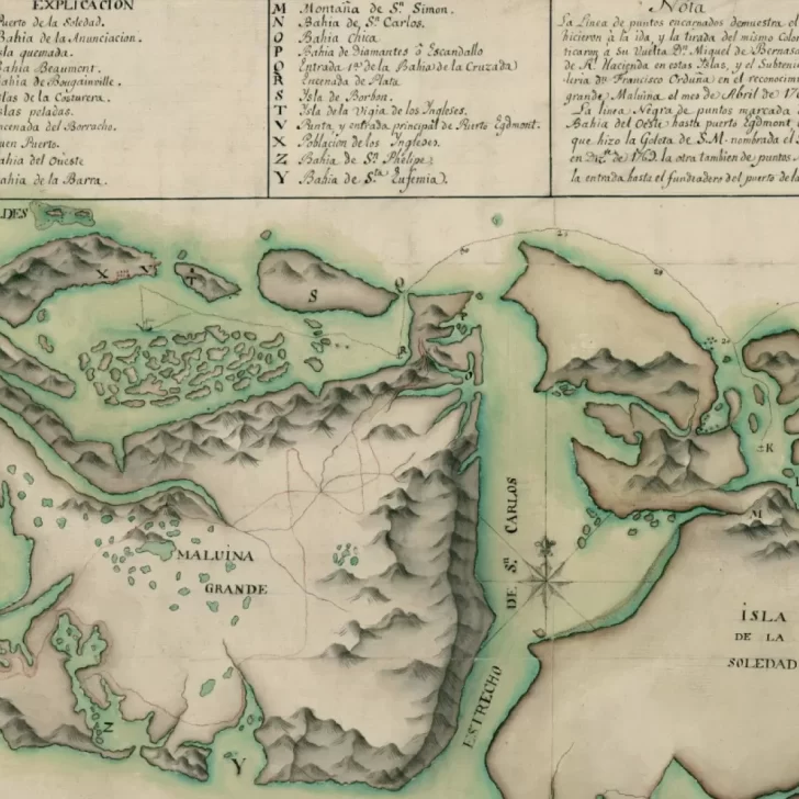 Cancillería digitalizó y publicó documentos históricos sobre la Cuestión Malvinas
