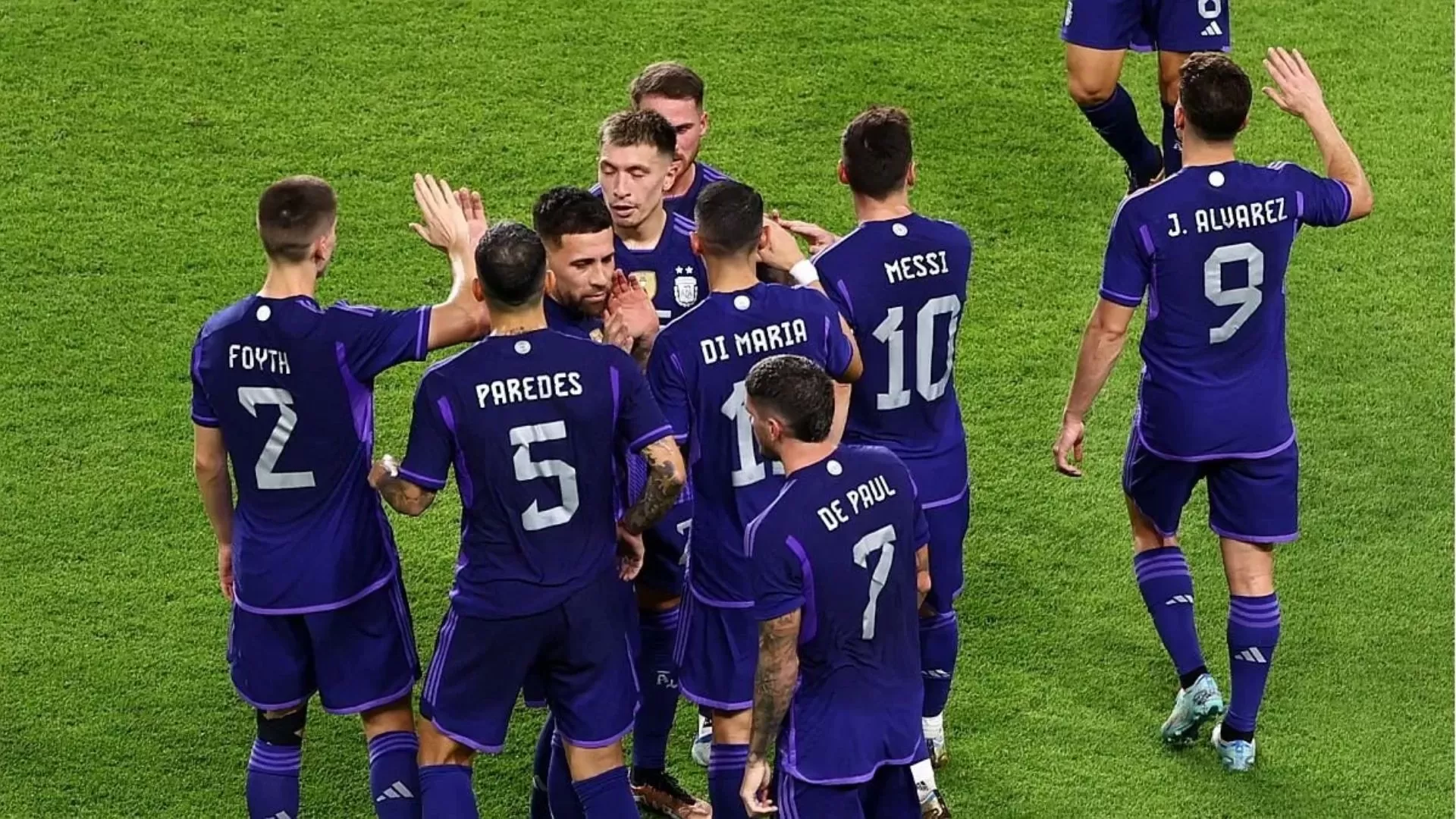 Video. Los 5 goles de Argentina ante Emiratos Árabes en la última prueba antes de Qatar 2022