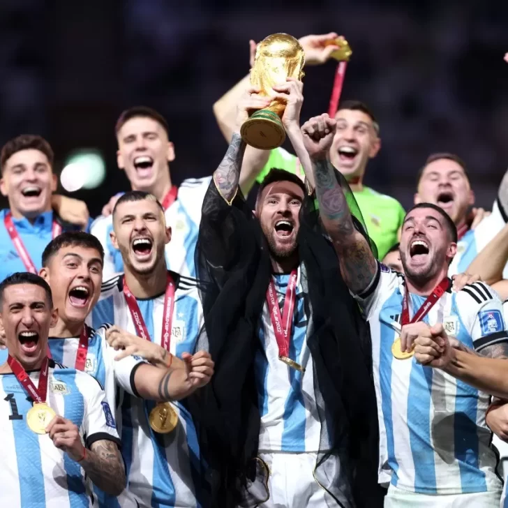 ¡Argentina es campeón del Mundo! ¡Argentina es campeón del Mundo!
