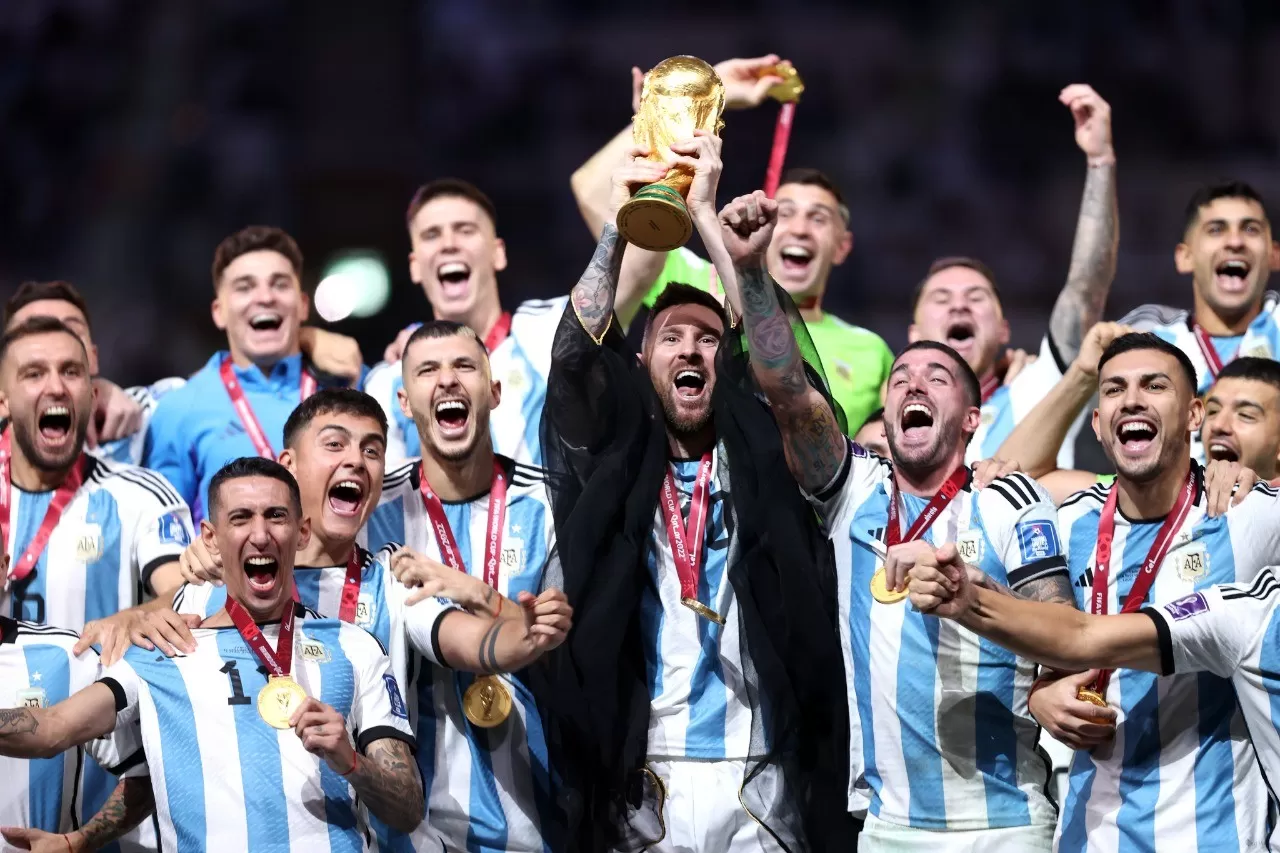 ¡Argentina es campeón del Mundo! ¡Argentina es campeón del Mundo!