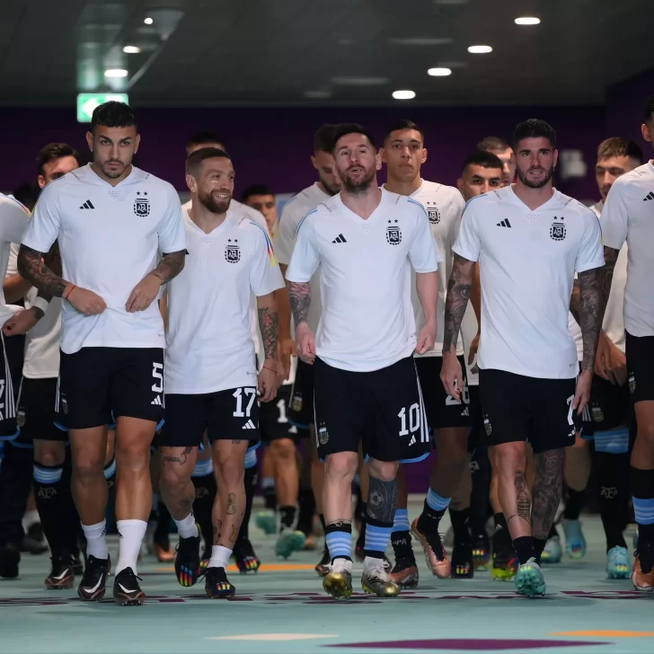 Argentina inicia el sueño en Qatar con 7 jugadores que debutan en un Mundial