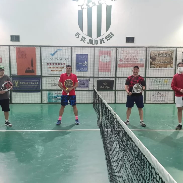 Pádel en pandemia: Villegas y Aguirre campeones de la Copa Desafío