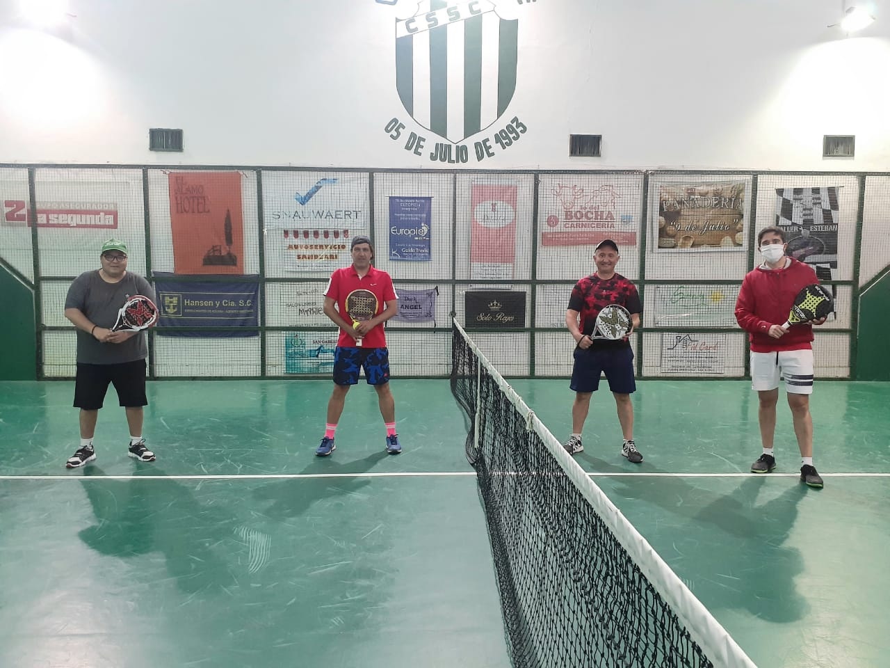 Pádel en pandemia: Villegas y Aguirre campeones de la Copa Desafío