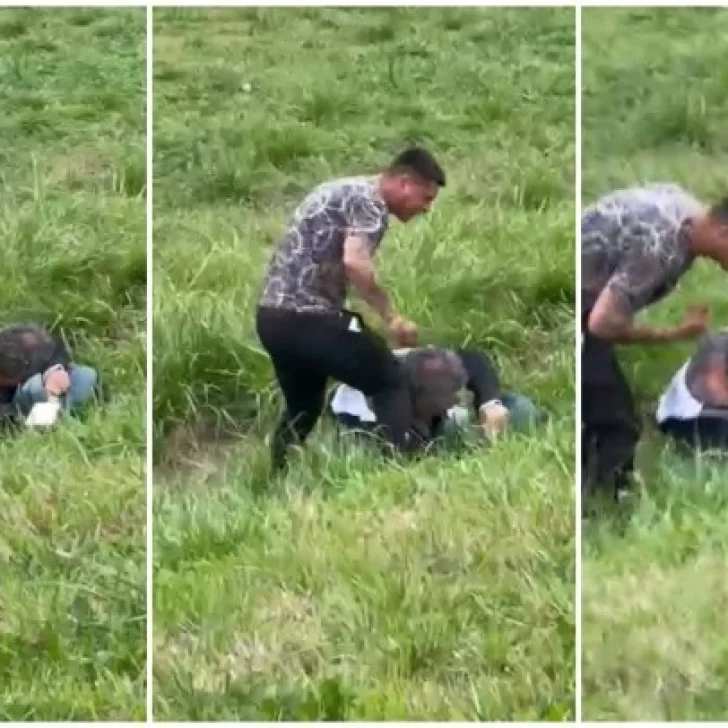 Agresión salvaje a un camarógrafo de Crónica HD en plena cobertura Agresión salvaje a un camarógrafo de Crónica HD en plena cobertura