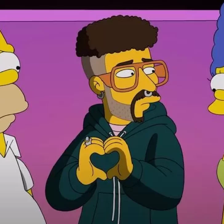 Los Simpsons lanzaron un video con la canción de Bad Bunny “Te deseo lo mejor”
