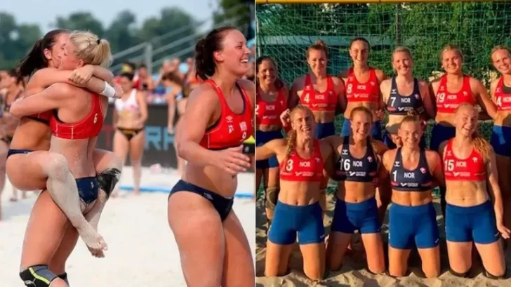 Beach handball: ya no será obligatorio que las jugadoras usen bikini