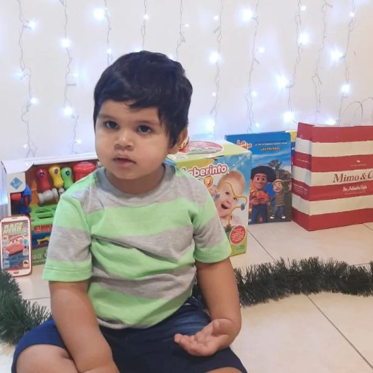 El mejor regalo: Benicio fue dado de alta en la víspera de la Navidad