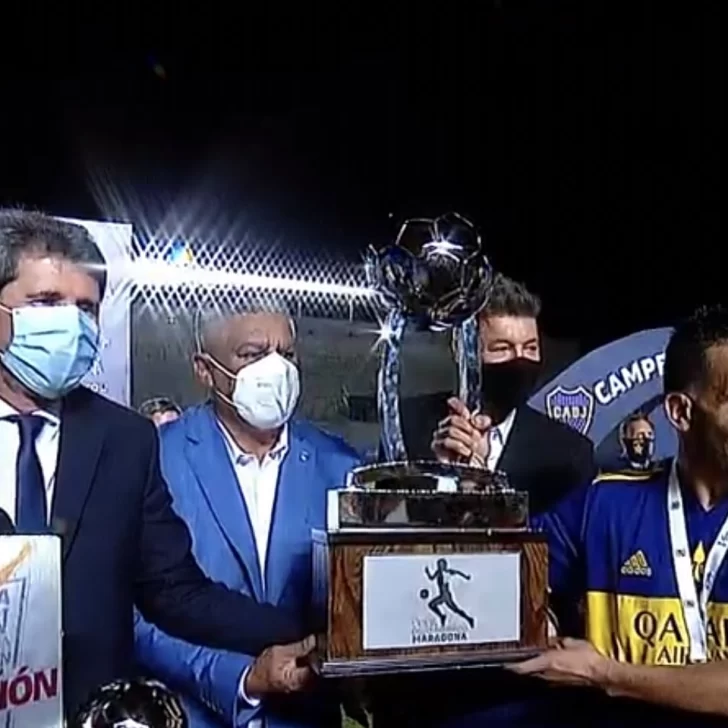 Boca se consagró campeón de la Copa Diego Maradona por penales ante Banfield