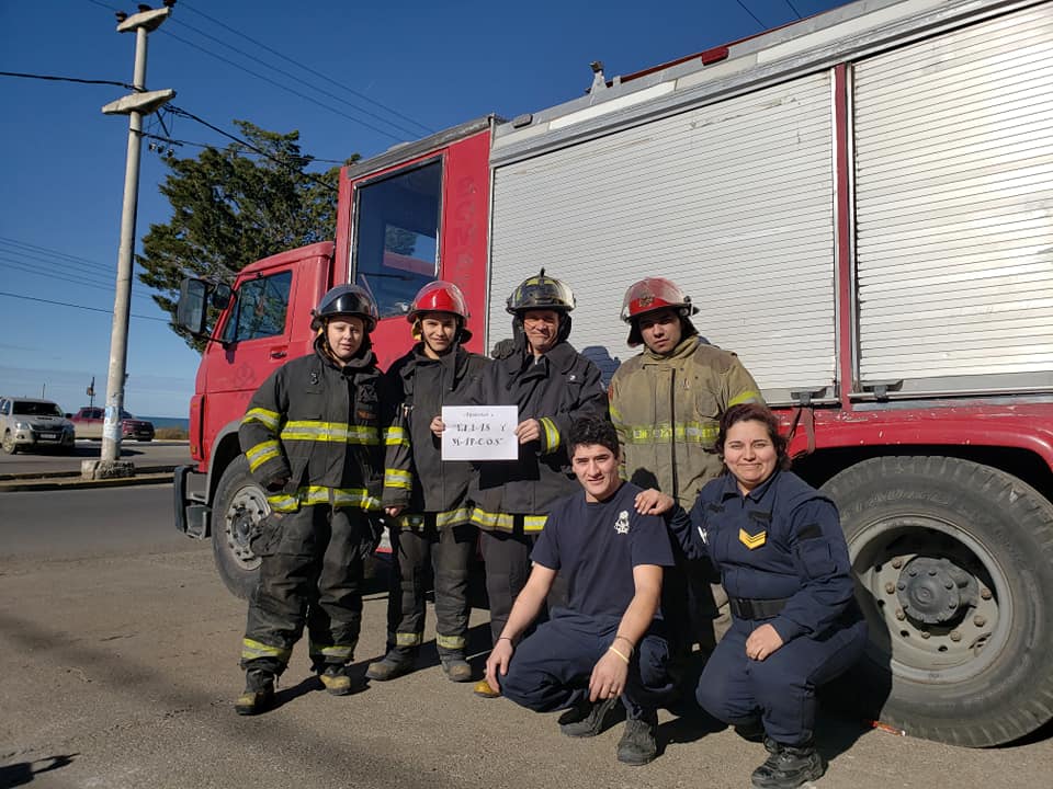 Equipamiento de máxima seguridad para los bomberos de Santa Cruz