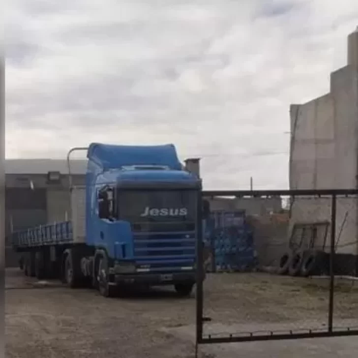 Encontraron un camión que tenía pedido de captura Encontraron un camión que tenía pedido de captura